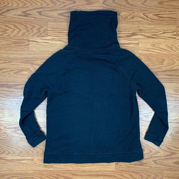 Nike Sportswear Modern Funnel Neck Black Sweatshirt Womens Sz S - Picture 9 of 11